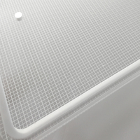 Feuille de diffuseur de lumière acrylique de 4mm en PMMA décousable pour boîte à lumière rétroéclairée