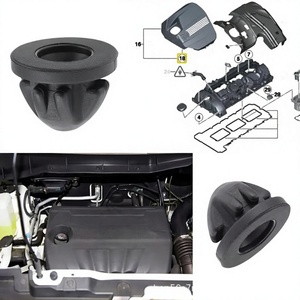 Blocs en caoutchouc pour capot de moteur de voiture, pour Bmw 11127614138, pièces de rechange et de réparation noires - Product Image 2