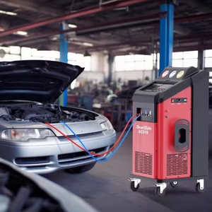 2025 mới ra mắt smartsafe ac519 tự động phục hồi môi chất lạnh Máy chiết rót <span class=keywords><strong>AC</strong></span> Hệ thống làm sạch ống cho chăm sóc xe làm sạch - Product Image 5