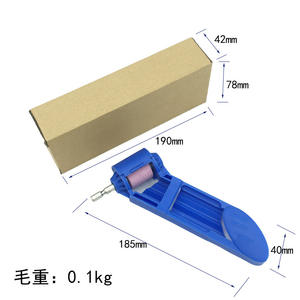 Guye <b>Portable</b> Electric Drill Grinding Machine Power Sharpeners Wheel for Drill Bit Straight Shank Twist Drill Cardboard Box - Product Image 3