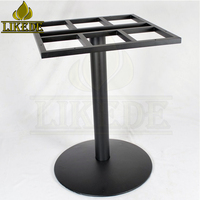 Antique en fonte table de salle à manger en fer forgé table base pour grande table top