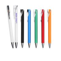 Stylo à bille en métal promotionnel personnalisé de haute qualité Logo laser en aluminium Stylo à bille d'entreprise publicitaire
