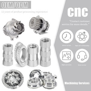 งานกลึงซีเอ็นซีแบบ 3 มิติ ความแม่นยำสูง พร้อมระบบเลือกอัตโนมัติ  ผิวขัดเงาแบบอะโนไดซ์ สำหรับสแตนเลส อลูมิเนียม รถยนต์ บรอนซ์ ทองแดง พร้อมบร็อชชิ่ง - Product Image 3