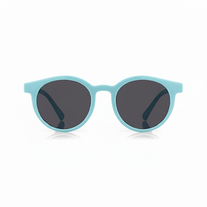 Lunettes de soleil unisexes, monture couleur turquoise, UV400, modèle 4015 - Product Image 1