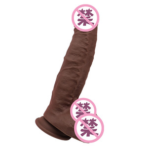 Dildo réaliste en silicone liquide, dildo de masturbation extra-large, SM, stimulation clitoridienne à grande échelle, gros pénis. - Product Image 5