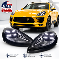 Phares YU GUANG pour Porsche Macan 95B 2014-2023, mise à niveau Matrix PDLS 2024 pour Porsche Macan S