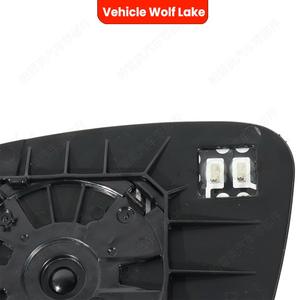 กระจกมองข้างแบบมีระบบทำความร้อนสำหรับโตโยต้า ราฟ 4 2016-2018 อะไหล่ทดแทนด้านซ้ายวัสดุ ABS สีเงิน - Product Image 5