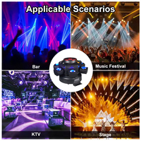 Lumières laser à tête mobile bon marché en gros, DMX RGBW RGB, éclairage de scène, discothèque, mariage, fête, DJ, lumière laser haute puissance