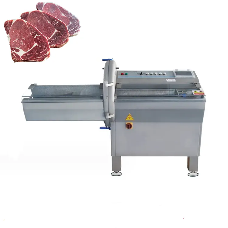 ماكينة تقطيع قطع لحم فخمة وقطع سفلي لحم فخمة مجمدة