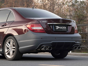 Kit Completo <span class=keywords><strong>de</strong></span> Conversión Exterior para Mercedes Benz Clase C W204 2008-2010, Actualización al Diseño C63 AMG - Product Image 6