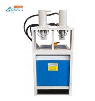 Poinçonneuse multifonctionnelle pour aplatir les tubes Découpage d'angle pour tubes carrés Encocheuse pour tubes en acier inoxydable