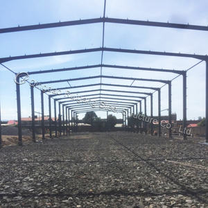 Construction industrielle Structure en acier Bâtiment d'entrepôt Colonie de main-d 'œuvre préfabriquée Maison modulaire Bâtiment en arc brut de haute qualité - Product Image 5