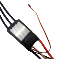 Controlador de Motor Programable para Avión RC sin Escobillas Flier 200A ESC 12S