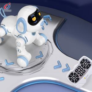 Chengji Robot Inteligente Perro Gato con Control Remoto Programable Sensor Táctil en la Cabeza Camina Baila Música e Iluminación Juguetes RC para Niños Mascota Robótica - Product Image 2