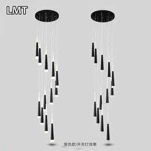 <span class=keywords><strong>Gocce</strong></span> di Design Led ciondolo luce nordica moderna in acrilico lampadario <span class=keywords><strong>per</strong></span> soggiorno Hotel Lobby soffitti alti - Product Image 3