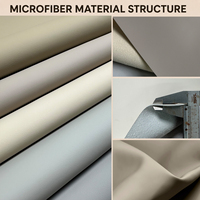 Cuir PU de qualité marine, écologique, imperméable, pour sièges de yacht, de voiture, de canapé, tissu microfibre résistant à l'eau