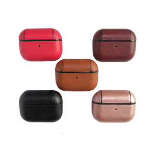 <span class=keywords><strong>Étui</strong></span> de protection en cuir PU Funda de luxe pour <span class=keywords><strong>Airpods</strong></span> <span class=keywords><strong>Pro</strong></span>, vente en gros, 2020 - Product Image 2