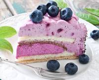 100% Natuurlijke Gevriesdroogde Bosbessenpoeder Cake Bulkverpakking Zoet Fruit Smaakt Zoet En Verfrissend