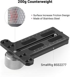 SMALLRIG Contrepoids Amovible 200g pour Stabilisateurs de Cardan DJI <span class=keywords><strong>Ronin</strong></span> <span class=keywords><strong>S</strong></span>/RS 2 <span class=keywords><strong>SC</strong></span>/RSC 2 Zhiyun - AAW2285-SR (Garantie Chine Non Incluse) - Product Image 4