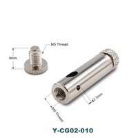 Support de câble en cuivre réglable avec embout en aluminium-zinc pour fixation au plafond, pour câble métallique en acier pour utilisation LED