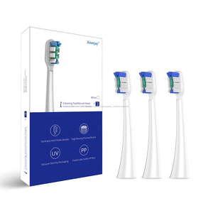Aiwejay adultos cepillo de dientes eléctrico cabeza OEM ODM FDA aprobado por la FCC Alemania Pedex cepillo de cerdas de cabezas - Product Image 1