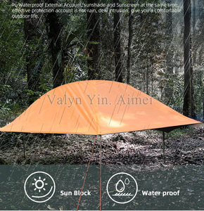 Tenda da Albero Leggera per 2-3 Persone Tenda Sospesa Amaca da Campeggio Casa sull'Albero da Campeggio a Doppio Strato di Grande Successo - Product Image 6