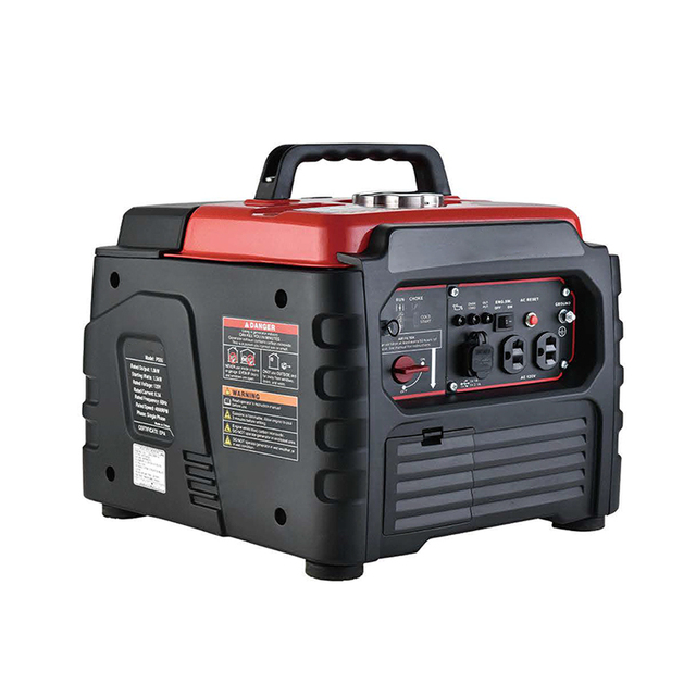 Hantechn New 1500 Watt Portable Gas Powered Inverter Generator Super Quiet Small Ultralight Generatort