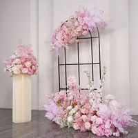 Meilleures ventes : Guirlande de fleurs artificielles en soie pour chemin de table, centres de table de mariage, arrangements floraux et décoration de sol