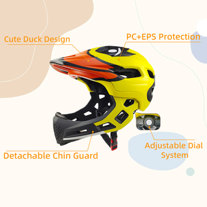 Casco de Bicicleta Integral para Niños con Protector de Barbilla, Certificado por la CPSC, Casco de Seguridad para Niños para Bicicleta de Montaña, BMX y Dirt Bike - Product Image 4