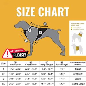 Dog Lift Harness No Pull Vest for Elderly Disabled Dogs Outdoor Training Hunting <b>Walking</b> Helper Adjustable Pet Vest Lift Harness - Product Image 3