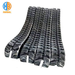 300x52.5x82W cingolato in gomma per Mini escavatore Kobelco <span class=keywords><strong>SK30UR</strong></span> <span class=keywords><strong>SK30UR</strong></span>.1 <span class=keywords><strong>SK30UR</strong></span>.2 attrezzatura - Product Image 1