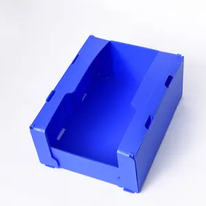 Corrugated Plastic Box Stackable Warehouse Storage Box Picking Bins