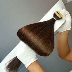 โรงงานดราก้อนบิวตี้ ผมแท้ 100% เรมี่  ขนาด 10-30 นิ้ว ขายส่งแบบเทปต่อผม จัดส่งรวดเร็ว - Product Image 2