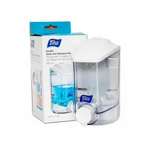 Distributeur de savon liquide et de shampoing DAMLA 400ML - Product Image 1