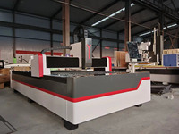 LUDIAO mesin pemotong Laser, pemotong aluminium Stainless Steel karbon 1000W serat Laser