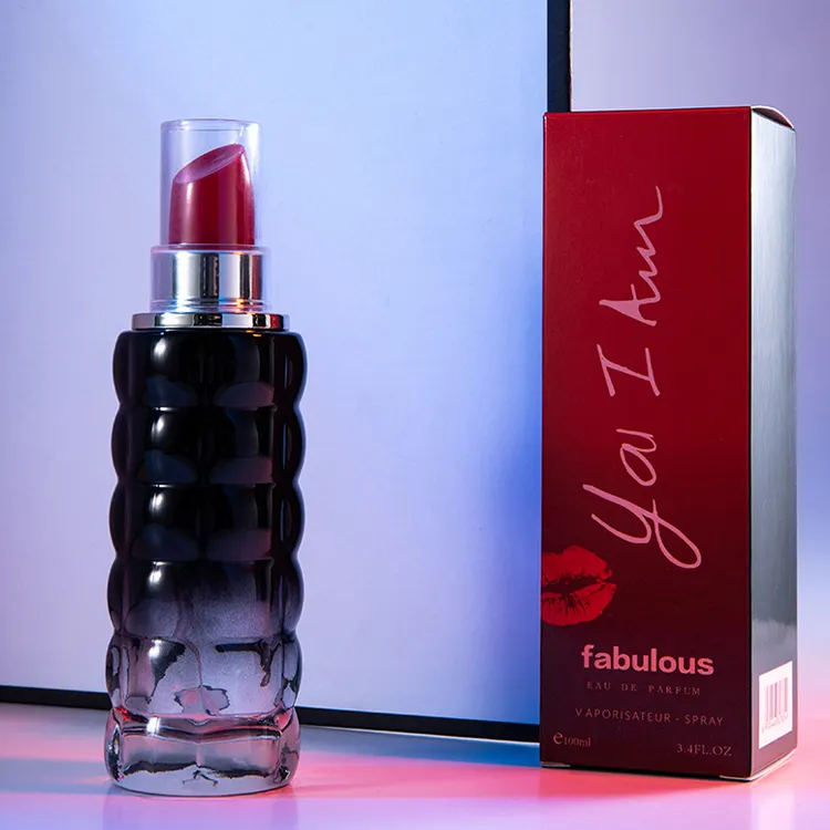 Huati Sifuli RubioAroma 100Mlパルファムフレグランスローズ香りボディスプレー香水女性用アラブ口紅