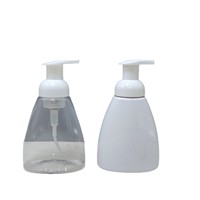 Mousse nettoyante pour le visage SY Brand, lotion, shampoing, 300 ml, désinfectant pour les mains en forme d'éventail, nettoyant facial aux acides aminés, plastique plat ovale