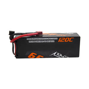 HardCase 6600MAH 11.1V 3S 120C CNHL Racing Series Baterai Lipo dengan Steker Deans untuk Mobil RC - Product Image 4