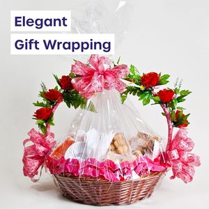 Rouleau de film cellophane transparent 31,5 po x 100 pi 3 mil, qualité alimentaire, pour paniers-cadeaux, friandises, emballage de fleurs - Product Image 5
