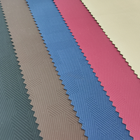 Tissu en cuir PU fin et souple pour la confection de vêtements, simili cuir pour vêtements