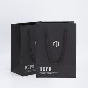 Hdpk Đen quà tặng sang trọng gói Túi giá bán buôn - Product Image 1