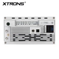 Système de navigation stéréo universel pour voiture Android 15 double DIN 10,1 pouces 6+128 Go QLED 4G DSP avec sortie audio coaxiale RCA BT CE-XTRONS