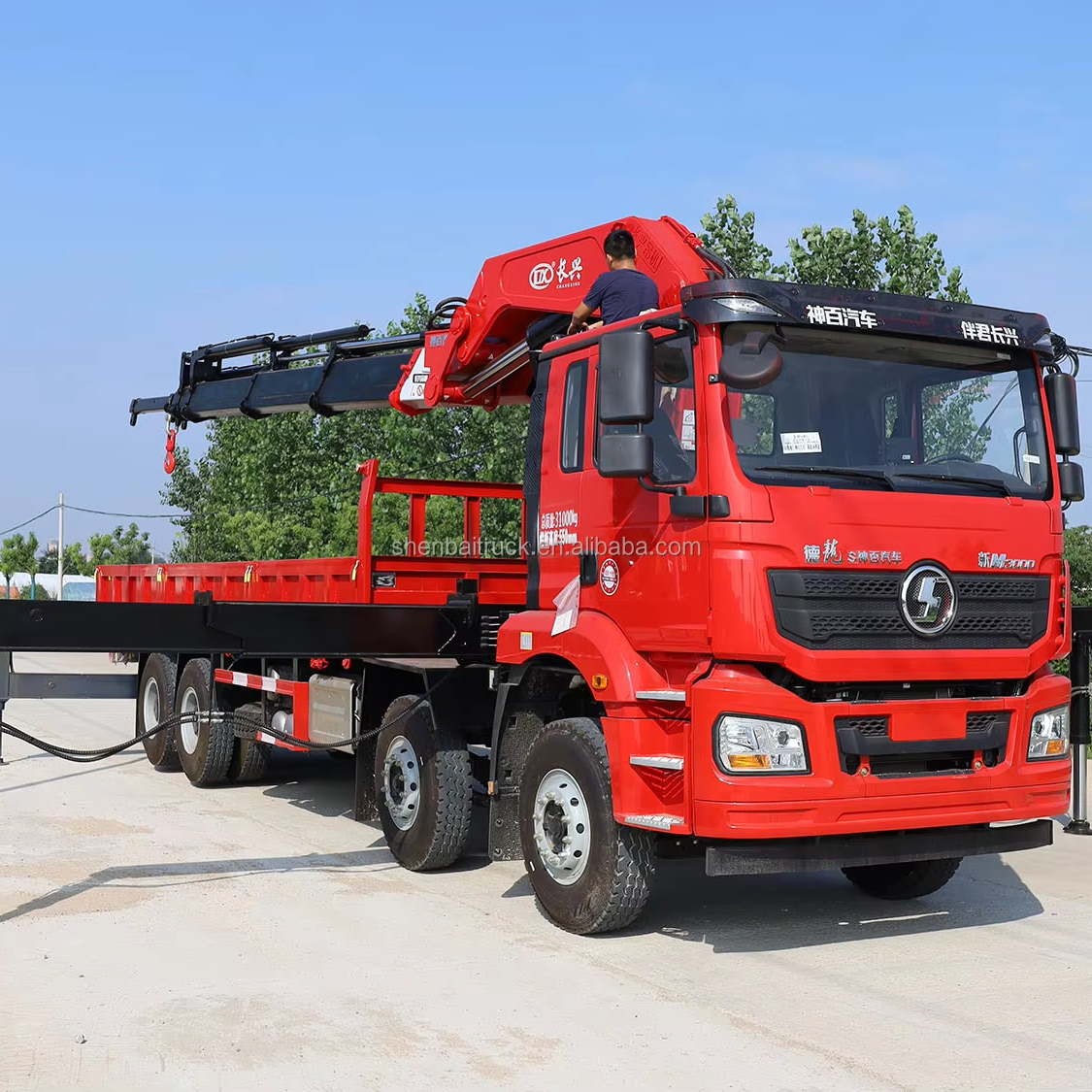 Кран SHACMAN X3000 M3000 F3000 для грузового автомобиля