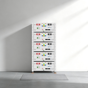 แบตเตอรี่ลิเธียม KEVOLT 48V 100Ah แบบโมดูลสำหรับติดตั้งบนชั้นวาง  แบตเตอรี่พลังงานแสงอาทิตย์ 5-75kWh LiFePO4 ชุดแบตเตอรี่สำรองพลังงานภายในบ้าน - Product Image 2