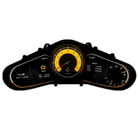 Nouveau tableau de bord numérique LCD 12,3 pouces pour Cayenne Panamera 2011-2017 avec garantie de 12 mois
