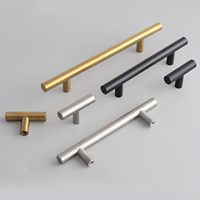 Poignées et Boutons de Tiroir en Acier Inoxydable Économiques pour Meubles de Cuisine, Armoires et Commodes