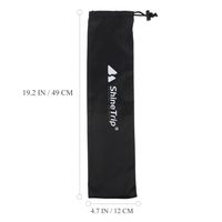 Sac de transport pour bâtons de marche en polyester avec cordon de serrage et logo personnalisé