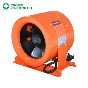 Ventilador de conducto silencioso de 10 pulgadas para sala de estar, conducto de plástico centrífugo de alta calidad - Product Image 1