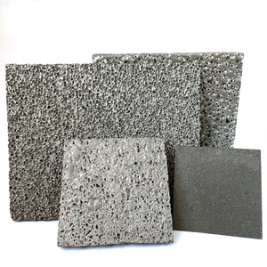 Porous <strong>Aluminium</strong> Foam Fire Resistant/ Fireproof 99.99% Aluminum Metal Foam - Product Image 1