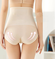 Venta al por mayor de cintura alta pantalones abdominales finos suave cómodo cintura cadera pantalones faja forma del cuerpo calzoncillos sin corte dobladillo Odm Oem